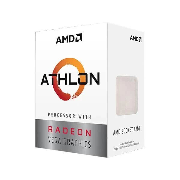 AMD ATHLON 3000G DESKTOP PROCESSOR WITH RADEON VEGA 3 GRAPHICS