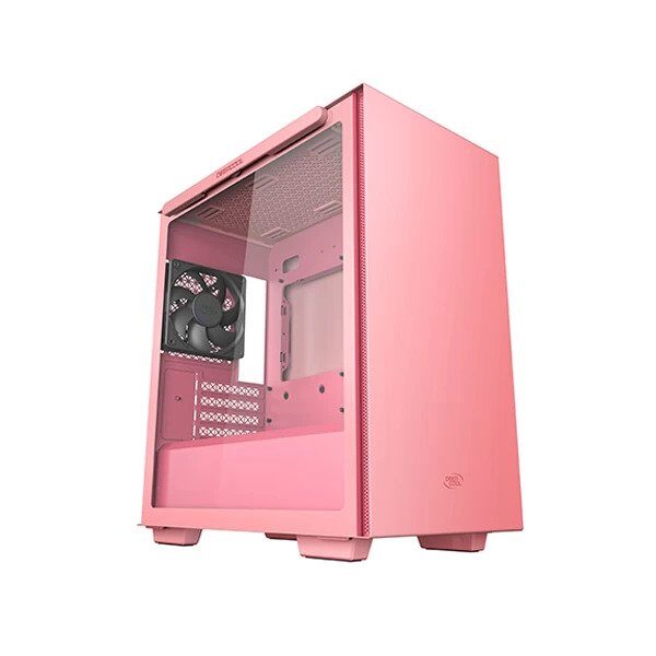 Deepcool Macube 110 Matx Mid Tower Cabinet (Pink) (R-MACUBE110-PRNGM1N-A-1)