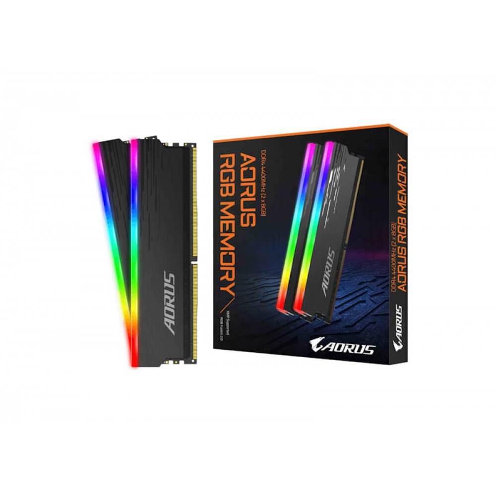 4400MHz 2x8GB Gigabyte AORUS GP-ARS16G44 RGB Memory DDR4 16GB