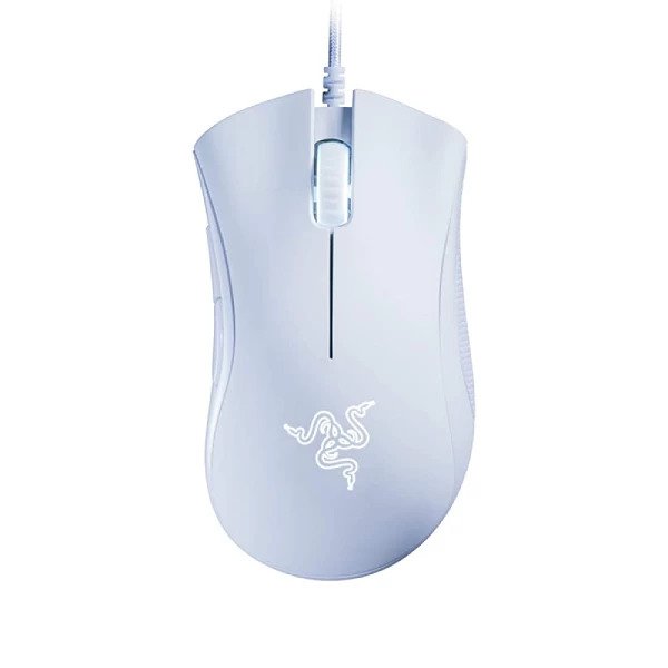 RAZER DEATHADDER ESSENTIAL GAMING MOUSE (WHITE) (RZ01-03850200-R3M1)