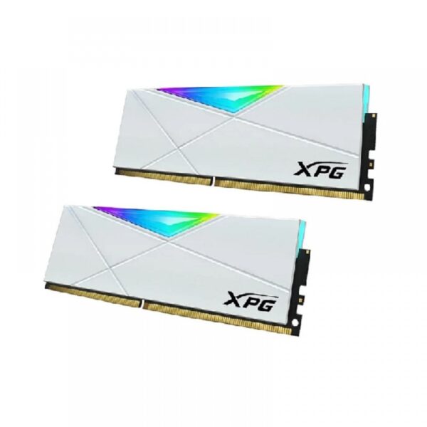 ADATA XPG SPECTRIX D50 16GB (8GBX2) RGB 3200MHZ RAM (WHITE) (AX4U32008G16A-DW50)