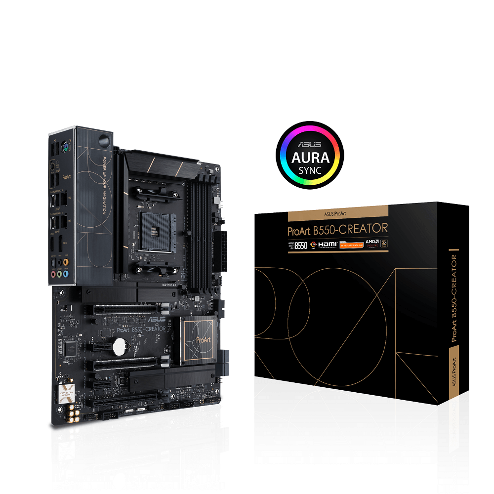 Asus ProArt B550 Creator AMD AM4 ATX Motherboard PC Studio