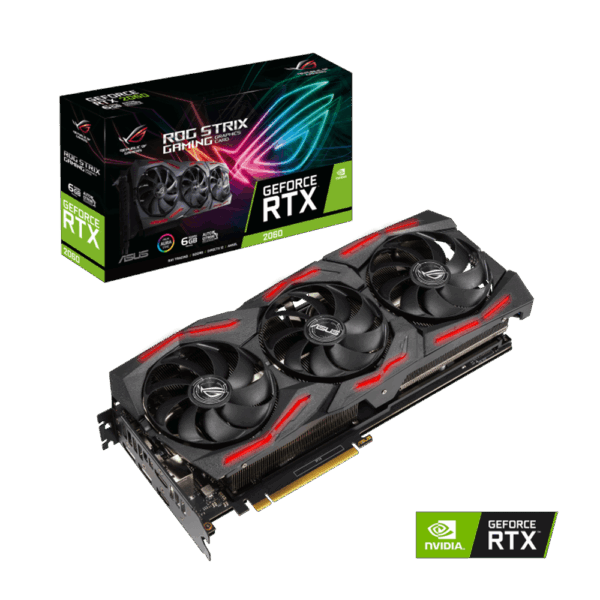 ASUS ROG STRIX GEFORCE RTX 2060 EVO V2 6GB GRAPHICS CARD