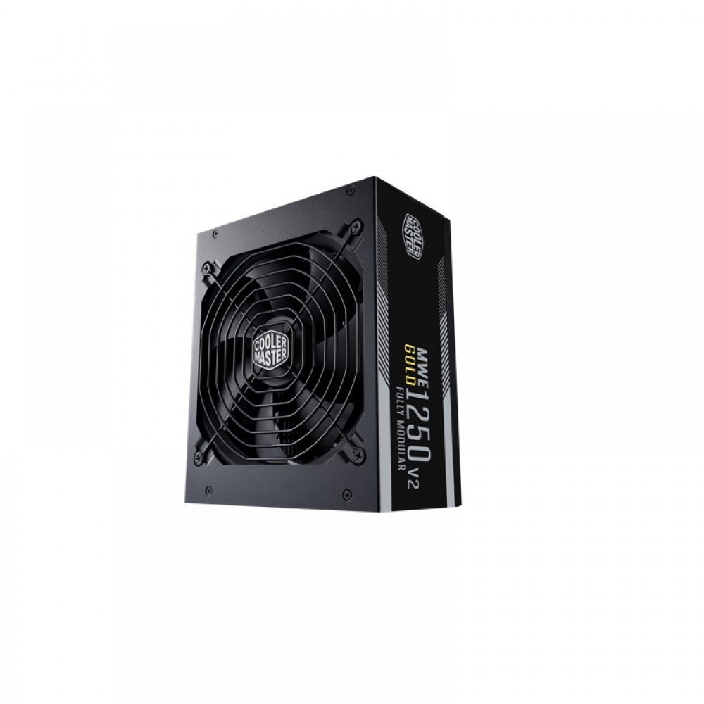 COOLER MASTER MWE GOLD 1250 WATT V2 80 PLUS GOLD CERTIFIED FULLY MODULAR POWER SUPPLY (MPE-C501-AFCAG)