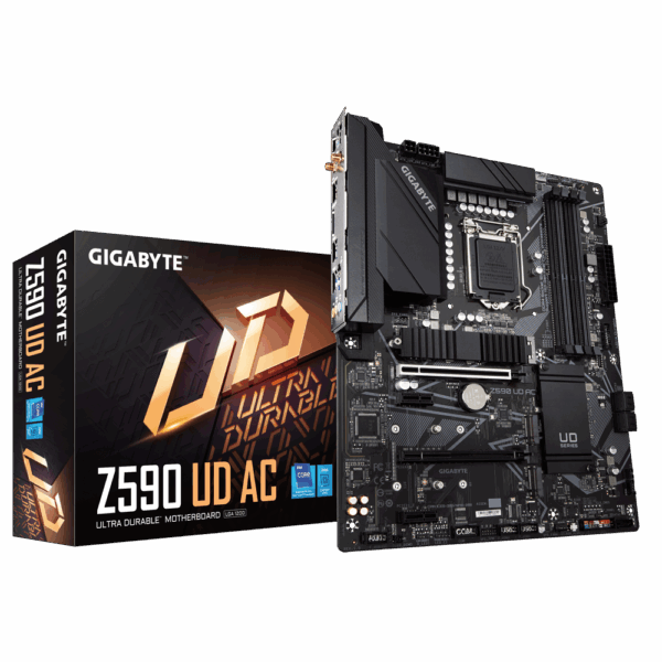 GIGABYTE Z590 UD AC LGA1200 ATX MOTHERBOARD