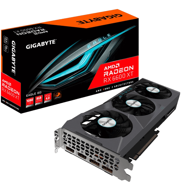 Gigabyte Radeon RX 6600 XT Eagle 8GB Graphics CardPC Studio