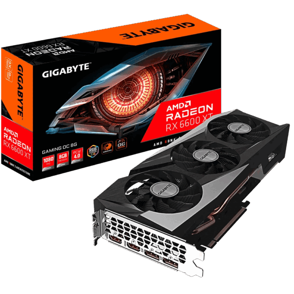 GIGABYTE RADEON RX 6600 XT GAMING OC 8GB GRAPHICS CARD (GV-R66XTGAMING OC-8GD)