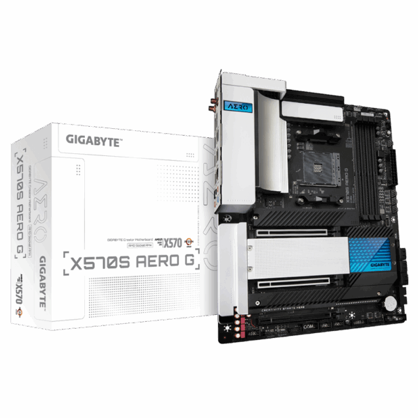 GIGABYTE X570S AERO G AMD AM4 ATX MOTHERBOARD