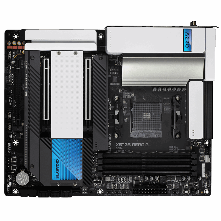 Gigabyte X570S Aero G AMD AM4 ATX Motherboard PC Studio