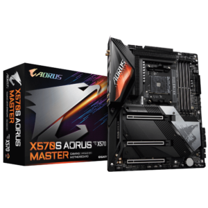GIGABYTE X570S AORUS MASTER AMD AM4 ATX MOTHERBOARD