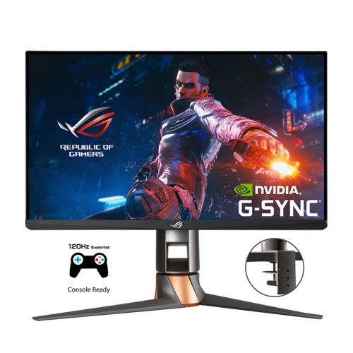 Asus Rog Swift 360Hz Pg259Qnr 24.5 Inch Fhd G-Sync Ips Gaming Monitor