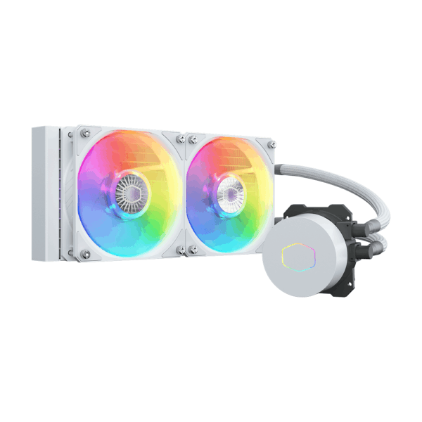 Cooler Master Masterliquid Ml240L Argb White Edition V2 Cpu Liquid Cooler (Mlw-D24M-A18Pw-Rw)