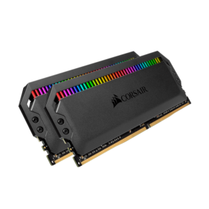 CORSAIR DOMINATOR PLATINUM RGB 32GB (2x16GB) DDR4 DRAM 3200MHz C16 RAM (CMT32GX4M2E3200C16)