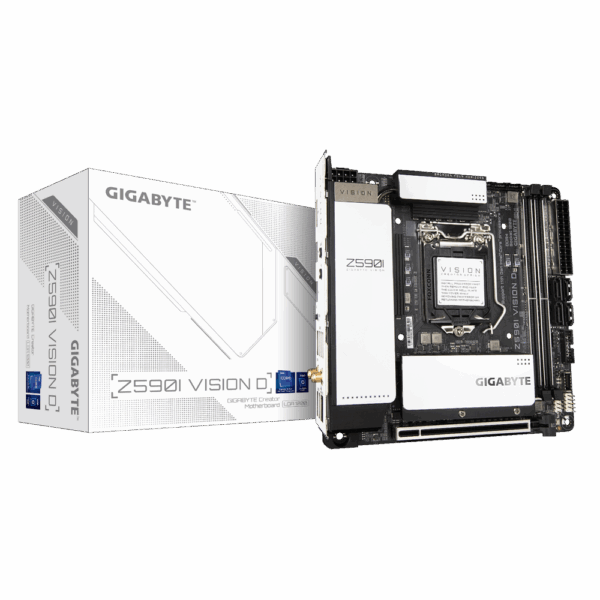 GIGABYTE Z590I VISION D LGA1200 MINI-ITX MOTHERBOARD