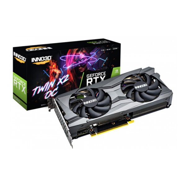 INNO3D GEFORCE RTX 3060 TWIN X2 OC LHR 12GB GRAPHICS CARD (N30602-12D6X-11902120H)