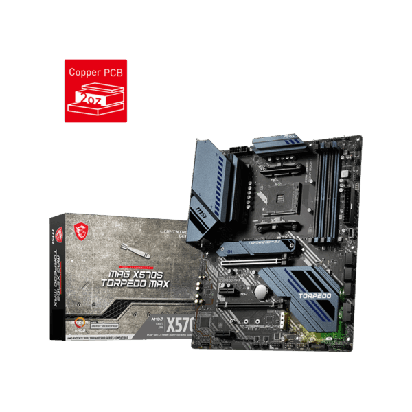 MSI MAG X570S TORPEDO MAX AMD AM4 ATX MOTHERBOARD