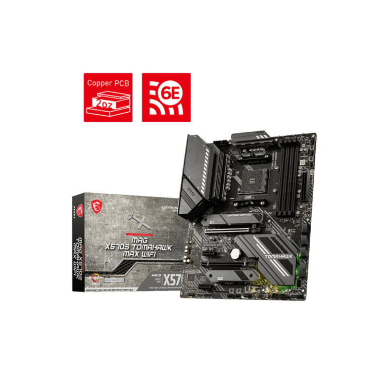 MSI MAG X570S Tomahawk Max Wifi AM4 ATX Motherboard