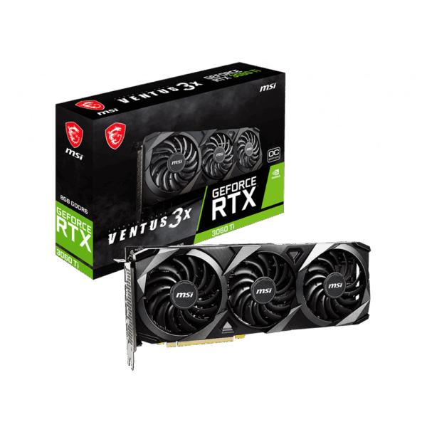 Msi Geforce Rtx 3060 Ti Ventus 3X 8G Oc Lhr Graphics Card