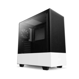 NZXT H510 FLOW COMPACT ATX MID TOWER CABINET (WHITE) (CA-H52FW-01)