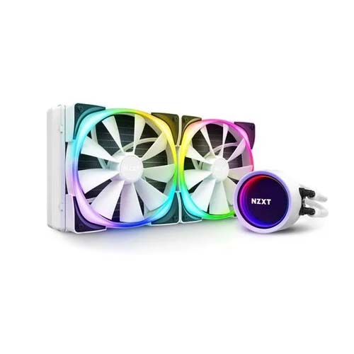 NZXT KRAKEN X63 RGB 280mm WHITE LIQUID COOLER (RL-KRX63-RW)