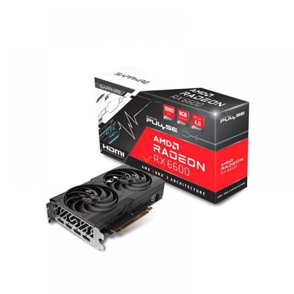 SAPPHIRE PULSE RADEON RX 6600 GAMING 8GB GDDR6 GRAPHICS CARD (11310-01-20G)