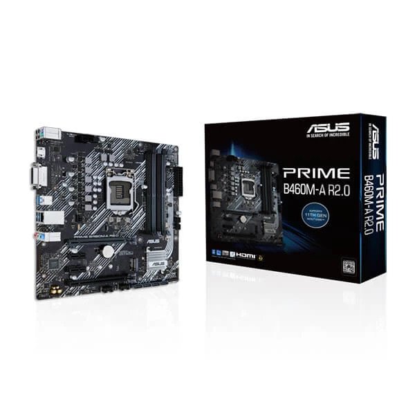 ASUS PRIME B460M-A R2.0 INTEL LGA 1200 MICRO ATX MOTHERBOARD