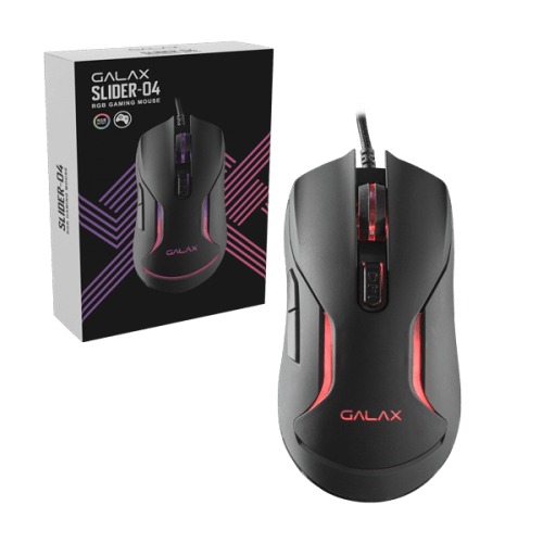 Galax Sider 04 Ergonomic Wired Gaming Mouse (Sld-04)