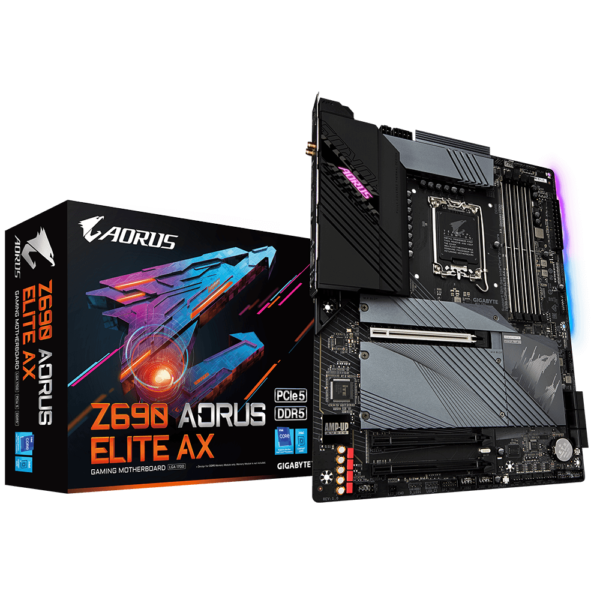 Gigabyte Z690 Aorus Elite Ax Intel Lga1700 Atx Motherboard