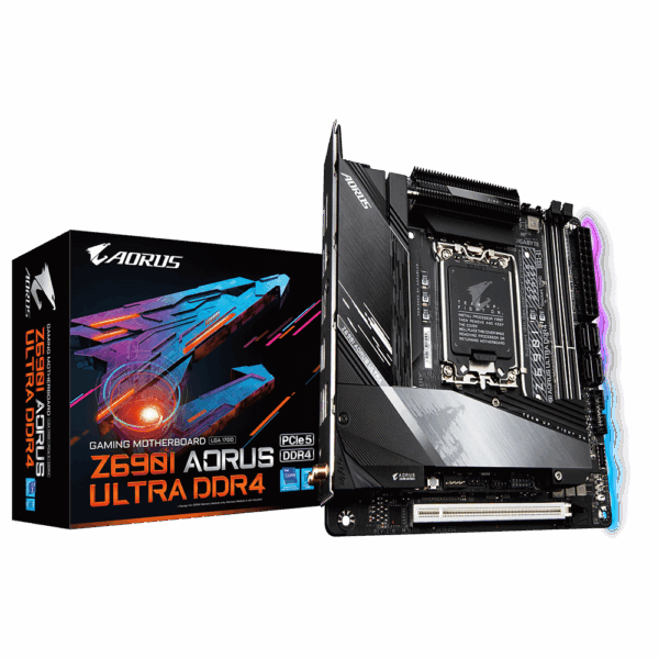 GIGABYTE Z690I AORUS ULTRA DDR4 INTEL LGA1700 MINI ITX MOTHERBOARD