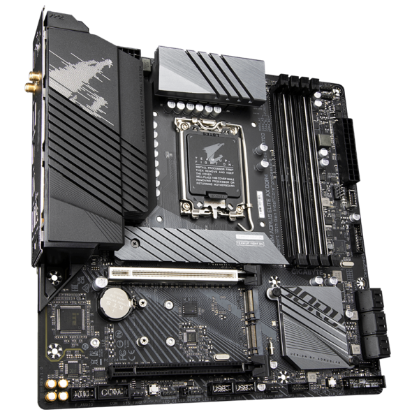 Gigabyte Z690M Aorus Elite Ax Ddr4 Intel Lga1700 Micro Atx Motherboard