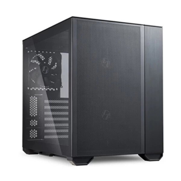 Lian Li O11 Air Mini E-Atx Mid Tower Cabinet With Tempered Glass Side Panel (Black) (G99-O11AMX-IN)