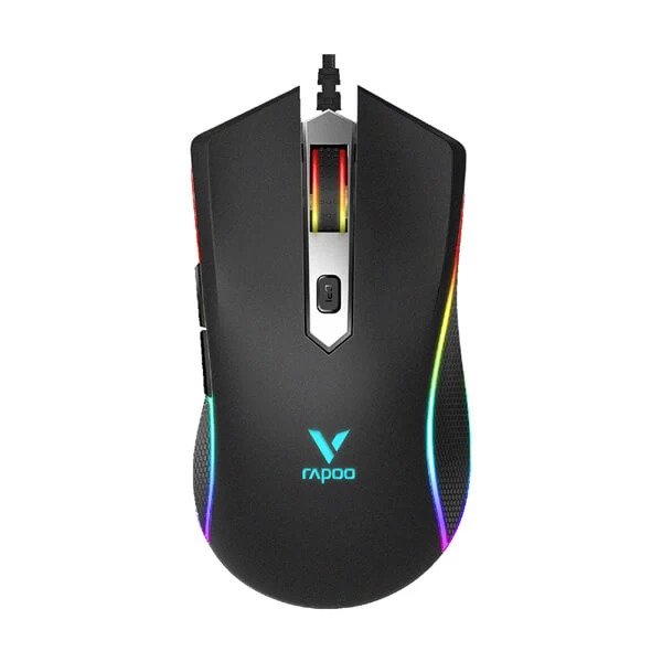 RAPOO V280 OPTICAL WIRED GAMING MOUSE (BLACK) (V280-BLACK)