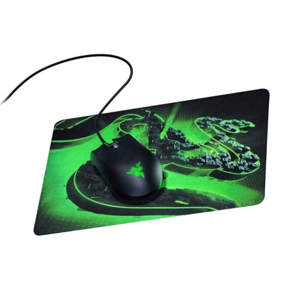 Razer Abyssus Lite & Razer Goliathus Mobile Construct Edition Mouse & Mouse Mat Bundle (Rz83-02730100-B3M1)
