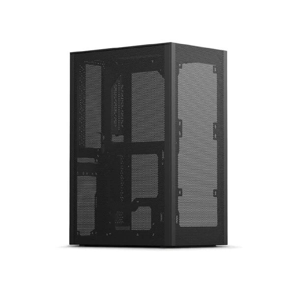 SSUPD MESHLICIOUS (M-ITX) MINI TOWER CABINET WITH PCIE 3.0 RISER CABLE AND FULL MESH SIDE PANEL (BLACK) (G99-OE759FMX-00)