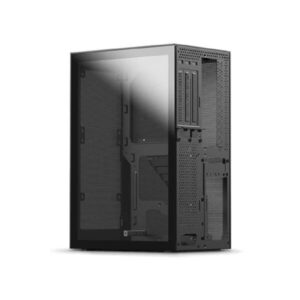 SSUPD MESHLICIOUS MINI TOWER CABINET WITH PCIE 3.0 RISER CABLE AND TEMPERED GLASS SIDE PANEL (BLACK) (G99-OE759X-00)