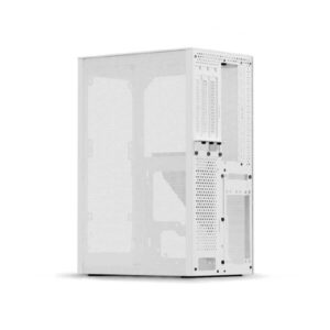 SSUPD MESHLICIOUS MINI TOWER CABINET WITH PCIE 3.0 RISER CABLE AND FULL MESH SIDE PANEL (WHITE) (G99-OE759FMW-00)
