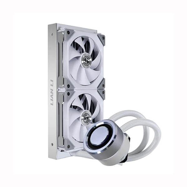 Lian Li Galahad 240 Argb Cpu Liquid Cooler With Uni Fan Sl Edition (White) (G89-Ga240Sla-In)