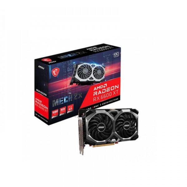 MSI RADEON RX 6600 XT MECH 2X 8G OCV1 GDDR6 GRAPHICS CARD