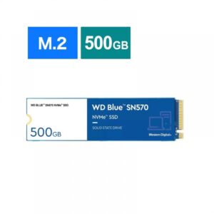 WD BLUE SN570 500GB NVME M.2 INTERNAL SSD (WDS500G3B0C)