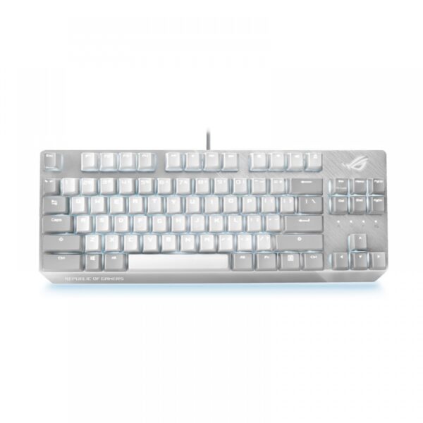 ASUS ROG STRIX SCOPE NX TKL MOONLIGHT WHITE GAMING KEYBOARD (STRIX-SCOPE-TKL-ML)
