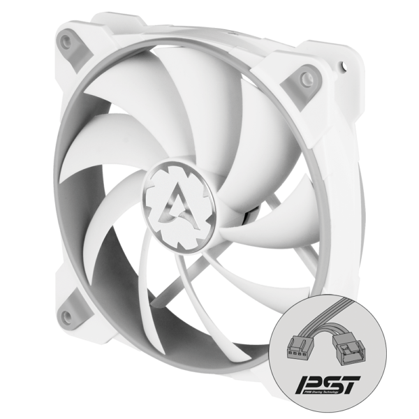 Arctic Bionix F120 Cabinet Fan With Pwm Pst (Grey/White) (Acfan00164A)
