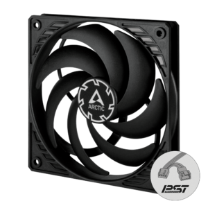 ARCTIC P12 SLIM PWM PST 120MM PWM CABINET FAN WITH INTEGRATED Y-CABLE (ACFAN00187A)