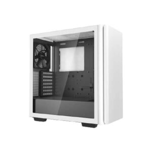 DEEPCOOL CK500 E-ATX MID TOWER CABINET (WHITE) WITH USB TYPE C (R-CK500-WHNNE2-G-1)