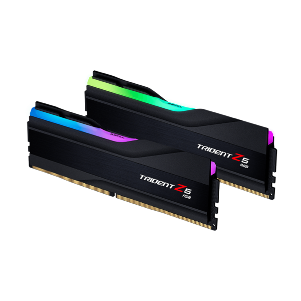 GSKILL TRIDENT Z5 RGB 32GB(16GBx2) DDR5 5600MHz CL36 RAM (BLACK) (F5-5600J3636C16GX2-TZ5RK)