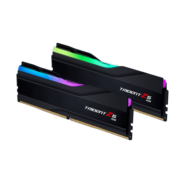 GSKILL TRIDENT Z5 RGB 32GB(16GBx2) DDR5 5600MHz CL36 RAM (BLACK) (F5-5600J3636C16GX2-TZ5RK)