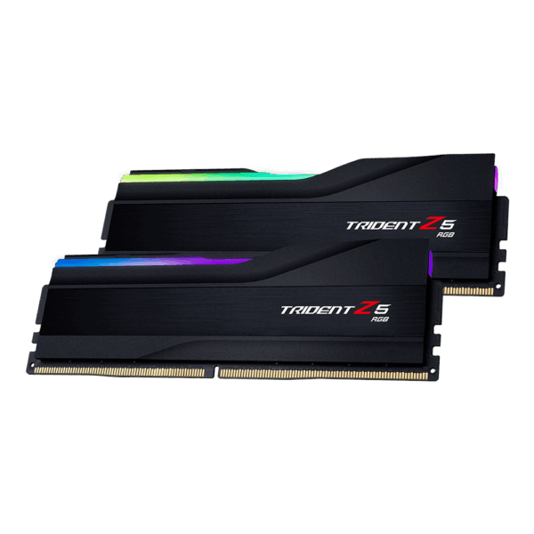Gskill Trident Z5 Rgb 32Gb(16Gbx2) Ddr5 5600Mhz Cl36 Ram (Black) (F5-5600J3636C16Gx2-Tz5Rk)
