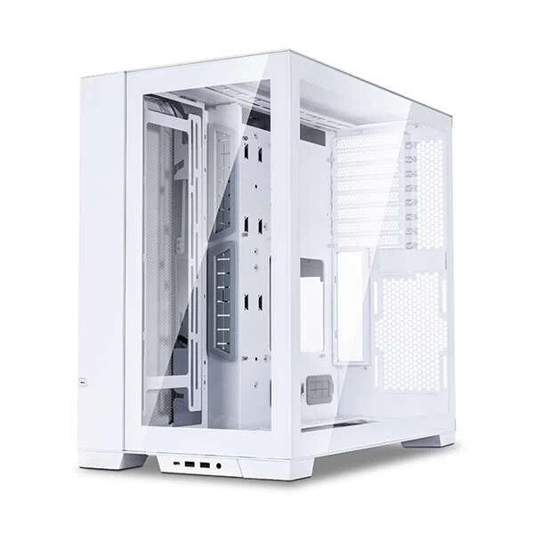 Lian Li O11 Dynamic Evo Argb E-Atx Mid Tower Cabinet With Tempered Glass Side Panel (White) (G99-011DEW-IN)
