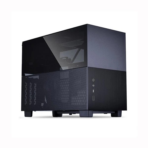 LIAN LI Q58X3 CABINET WITH PCIE 3.0 RISER CABLE (BLACK) (G99-Q58X3-IN)