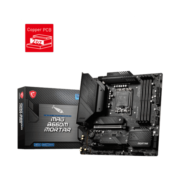 MSI MAG B660M MORTAR INTEL LGA1700 MATX MOTHERBOARD