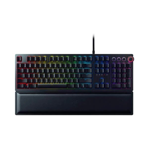 Razer Huntsman Elite Mechanical Gaming Keyboard Linear Optical Red Switches (Black) (Rz03-01871000-R3M1)